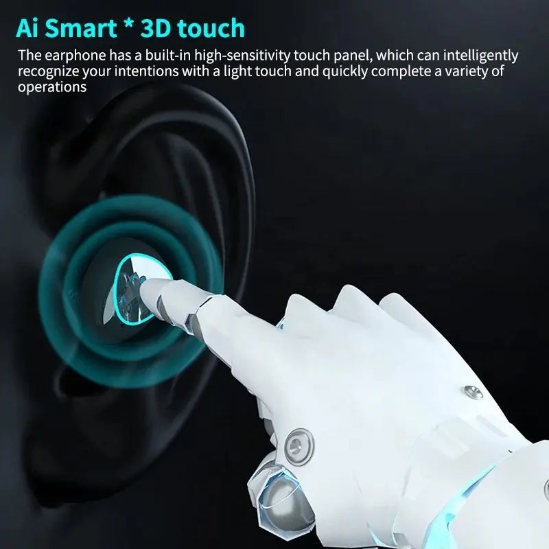 M10 TWS Bluetooth Earphones – Wireless Headset with Mic, Noise Cancelling & Chargeable Portable Box